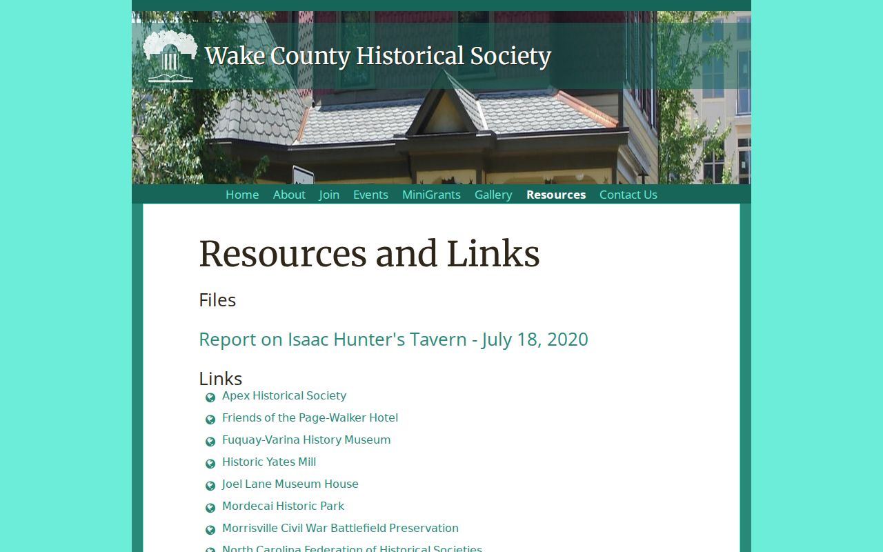 Wake Forest city directory historical research through Wake County Historical Society resources